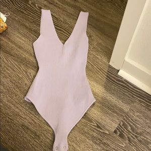 Lavender body suit